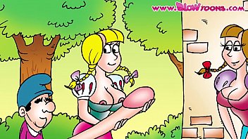 Cartoon sex parody