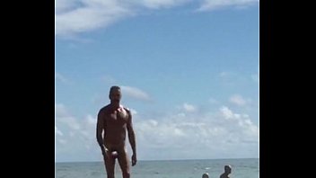 Nude beach men