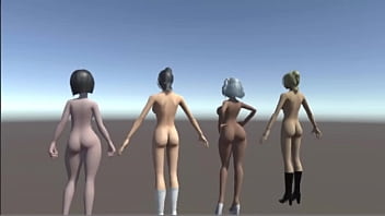 Animaciones desnudas