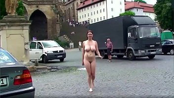 Girls naked in public videos
