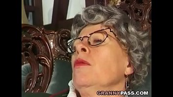 Grandmother masturbating