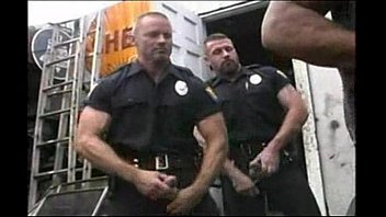 Gay police porn