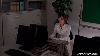 Japanese office masturbation