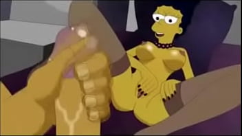 The simpsons marge and bart porn