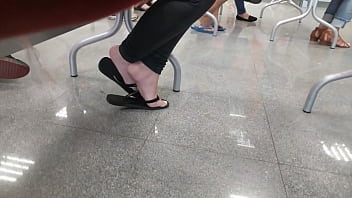 Candid feet