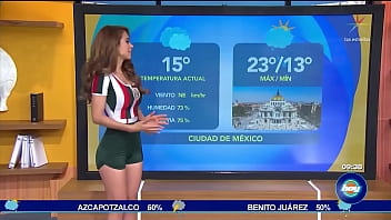 La señora del clima televisa