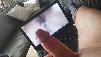 Jerking watching porn