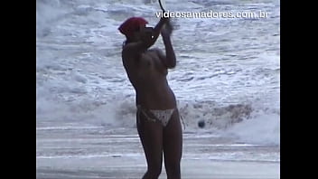 Topless beach hd