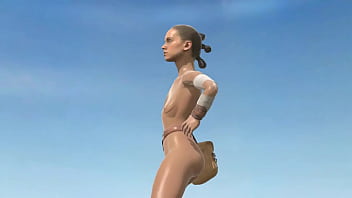 Star wars rey bondage