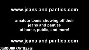 Trying on pantys