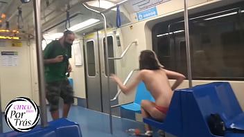 Manoseo en el metro