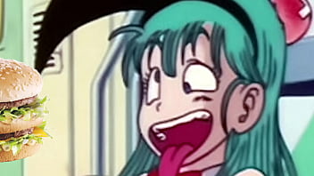 Bulma desnuda en el manga