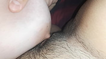 Hairy pussy orgasm