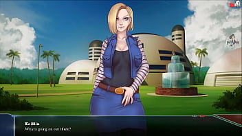 Sexy naked android 18