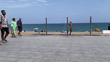 Nude tits beach