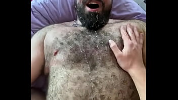 Gay cum face