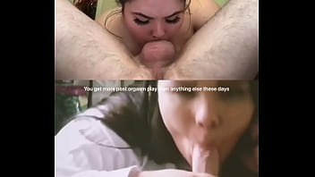 Before and after blowjob