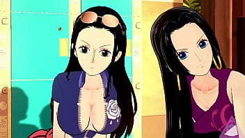 Nico robin manga hentai