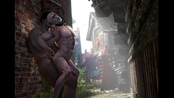 Dark alley gay video